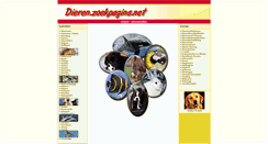 Desktop Screenshot of dieren.zoekpagina.net